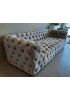 Lucy Buttoned Sofa Four Seater